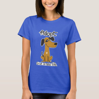 Roger, le chien adopté.  t shirt