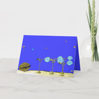 Roger och det Blowfish… födelsedagkortet Kort