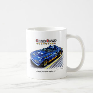 Roger Penske storslagen sportCorvette Roadster Kaffemugg