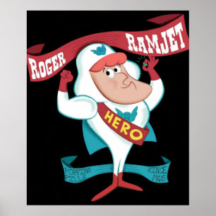 Roger Ramjet-hjälten i vår nation Poster