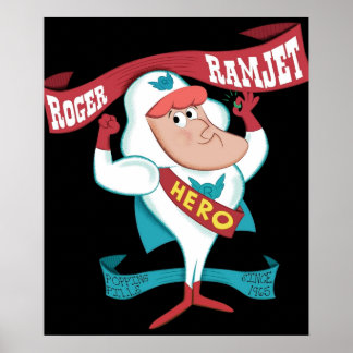 Roger Ramjet-hjälten i vår nation Poster