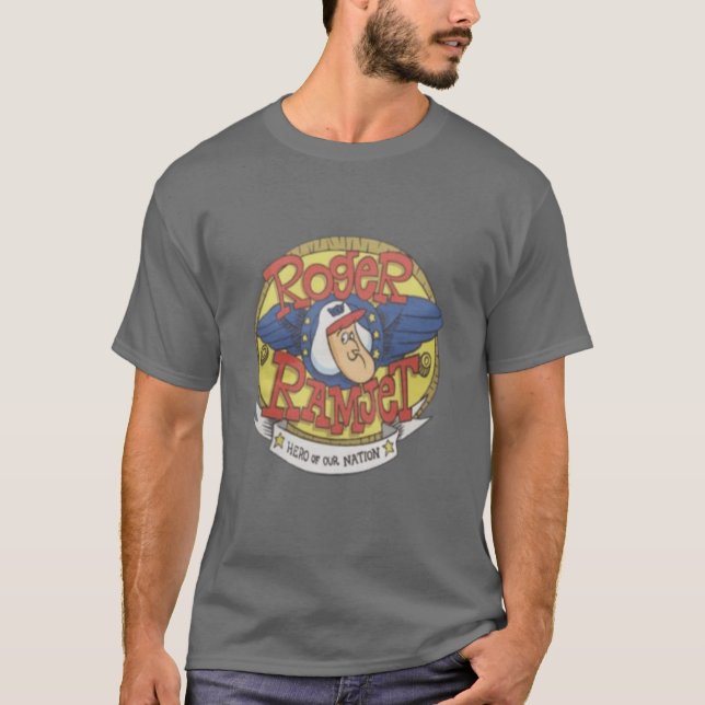 Roger Ramjet T Shirt (Framsida)