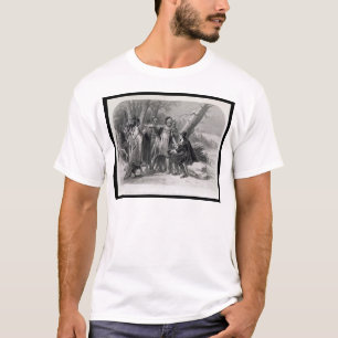 Roger Williams som beskyddas av Narragansettsen T-shirt