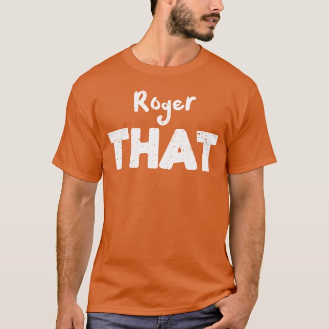 Rogerhat Sport T Shirt (Framsida)