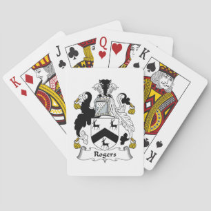 Rogers Family Crest Spel Kort