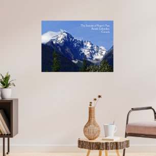Roger's Pass-toppmöte Poster Skriv ut