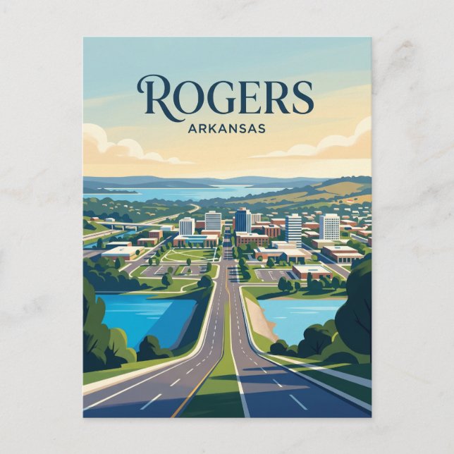 Rogers USA Vykort (Framsida)