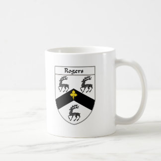 Rogers vapensköld-/familjvapensköld kaffemugg