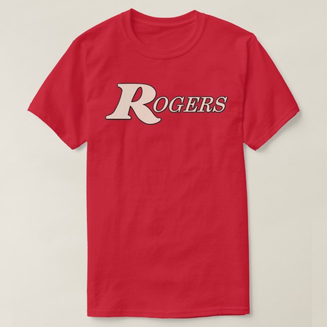 Rogers White T Shirt (Design framsida)