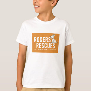 Rogerss T-tröja för barn för räddingkortärmad Tee Shirt