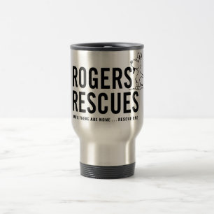 Rogerss travel mug för räddingrostfritt stål resemugg
