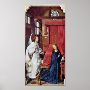 Rogier van der Weyden - Anmälan Poster