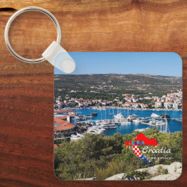 Rogoznica, Kroatien | Dalmatien | Adriatiska havet Nyckelring