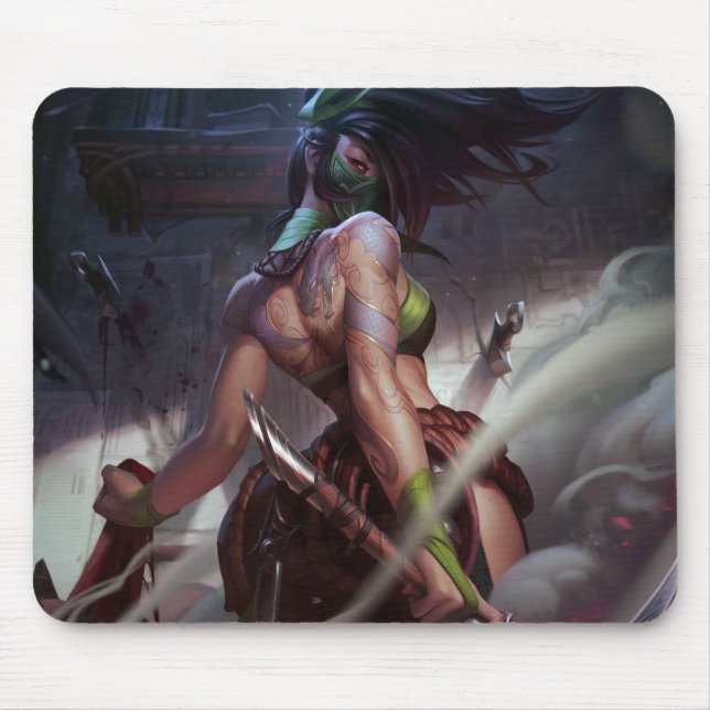 Rogue Assassin Mousepad | Anpassade Mousepad Musmatta (Framsidan)