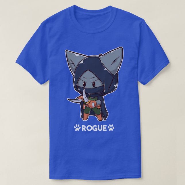 Rogue Cat T Shirt (Design framsida)