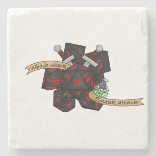 Rogue Dice Design Stenunderlägg