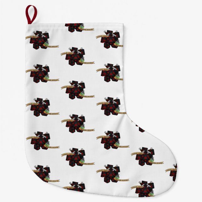 Rogue Dice Design Stor Julstrumpa (Framsidan)