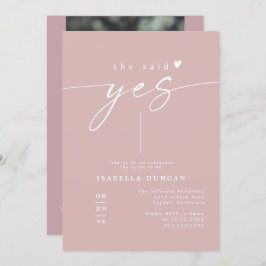 ROGUE Dusty Ro Hon sa ja-Möhippa Inbjudningar