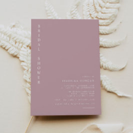 ROGUE Dusty Rosa Mauve Möhippa Inbjudningar