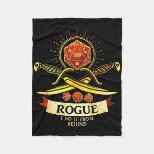 Rogue Fantasy Gamer Rpg Kl  Fleecefilt