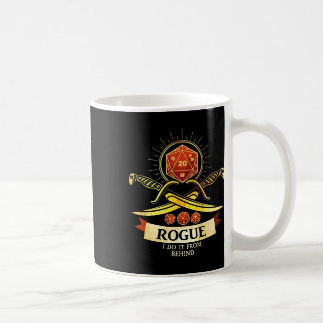 Rogue Fantasy Gamer Rpg Kl  Kaffemugg (Höger)