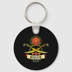 Rogue Fantasy Gamer Rpg Kl Nyckelring