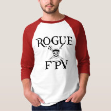 Rogue FPV Manar Old school 3/4 Sleeve T Shirt