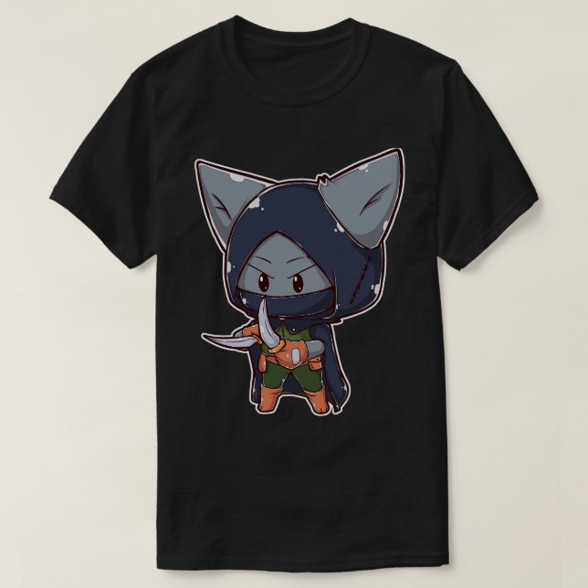 Rogue Meowster T Shirt (Design framsida)