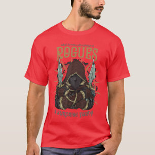 Rogue Överraskningsfest Rollspel Roligt RPG g T Shirt