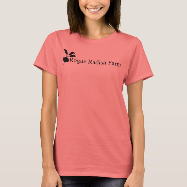 Rogue Radish Farm American Apparel T-shirt (Framsida)
