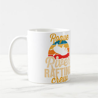 Rogue River Flotte Crew Vitvattenflotte På Rog Kaffemugg