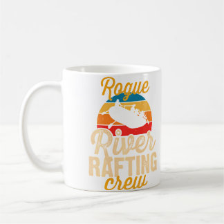 Rogue River Flotte Crew Vitvattenflotte På Rog Kaffemugg