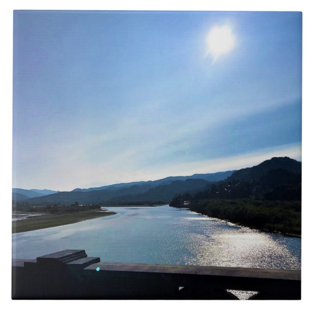 Rogue River, OR Kakelplatta (Framsidan)