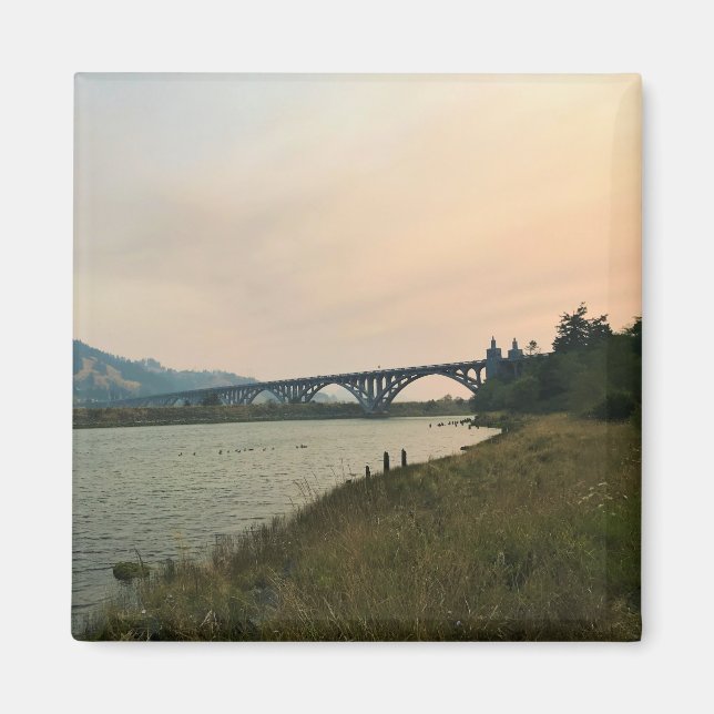 Rogue River, OR Magnet (Framsidan)