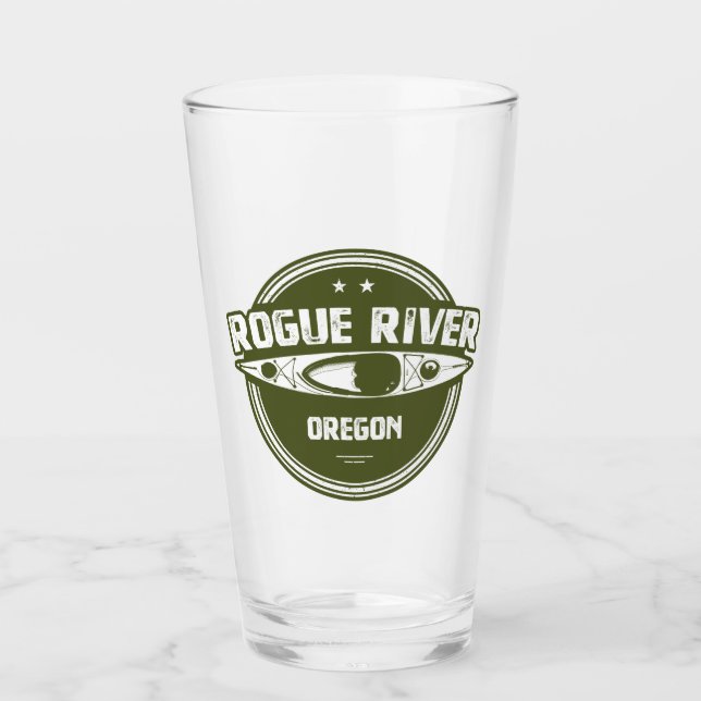 Rogue River, Oregon Glaskopp (Framsida)