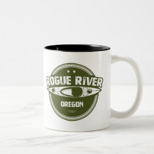 Rogue River, Oregon Två-Tonad Mugg