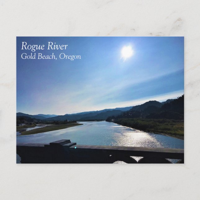 Rogue River, Oregon Vykort (Framsida)