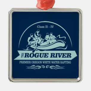 Rogue River (vattendrag2) Julgransprydnad Metall