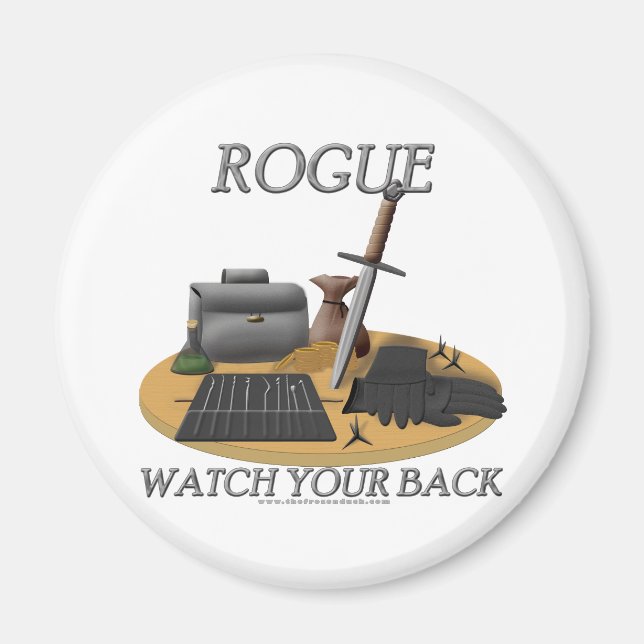 Rogue: Se ryggen Magnet (Framsidan)
