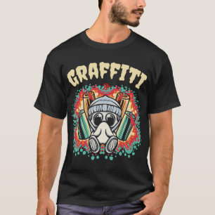 ROGUE SKULL GRAFFITI TATTOO ART T SHIRT