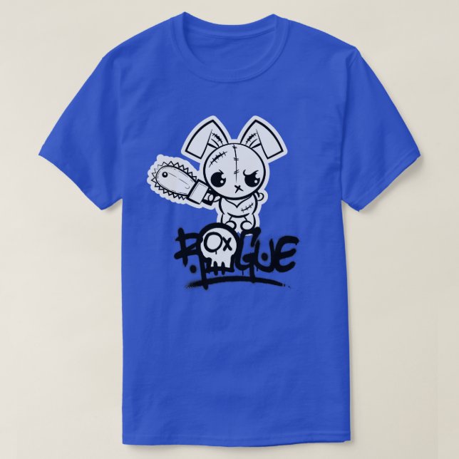Rogue Voo Bunny Cute Monster T Shirt (Design framsida)