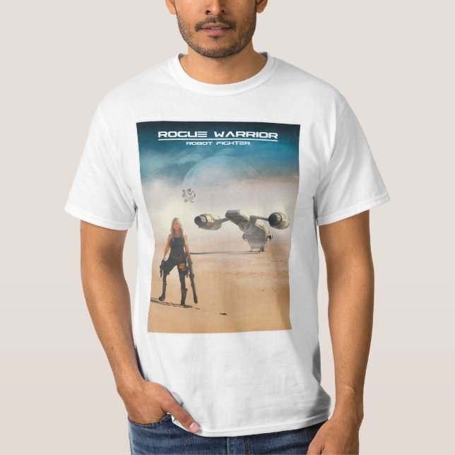 Rogue Warrior Chastity 9 Basic T-Shirt (Framsida)