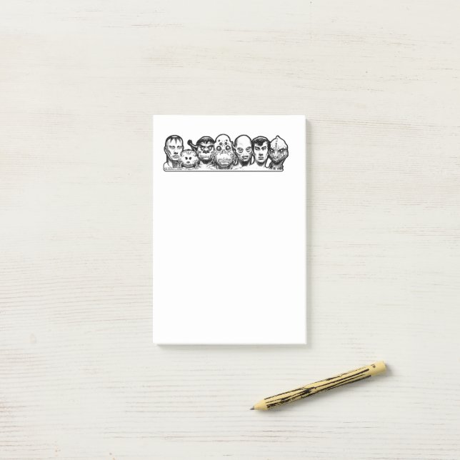 Rogue's Gallery Post-it Block (På skrivbordet)