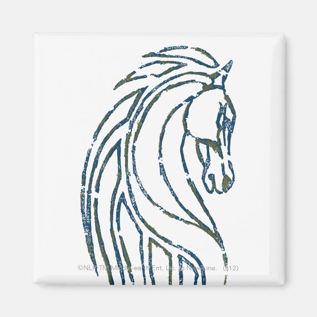 Rohan Kung Hall Banner Magnet (Framsidan)