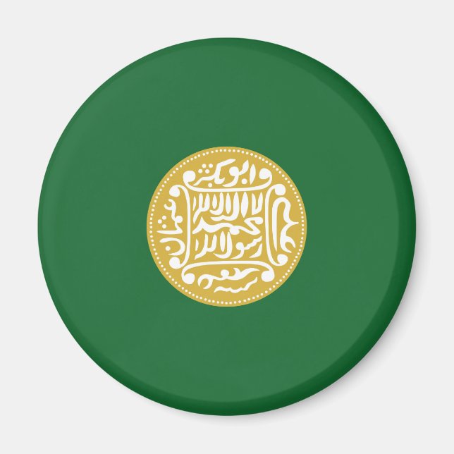 Rohingya Muslim Flagga Magnet (Framsidan)