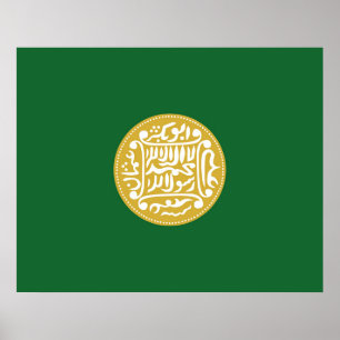 Rohingya Muslim Flagga Poster