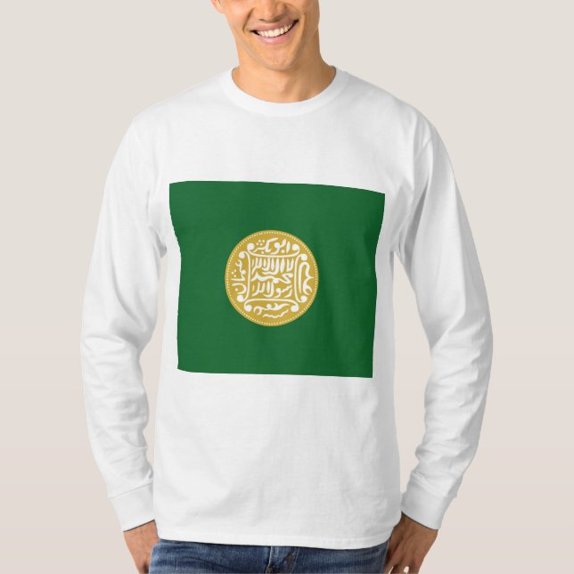 Rohingya Muslim Flagga T Shirt (Framsida)