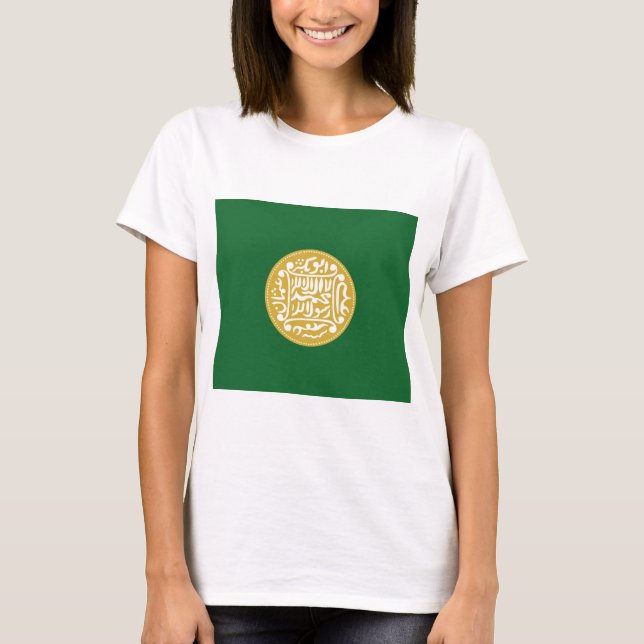 Rohingya Muslim Flagga T Shirt (Framsida)