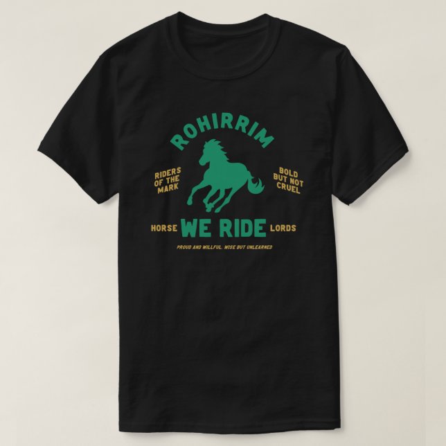 Rohirrim, vi ride Classic T-Shirt (Design framsida)