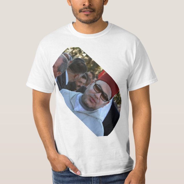 roi mohammed vi tee shirt (Framsida)
